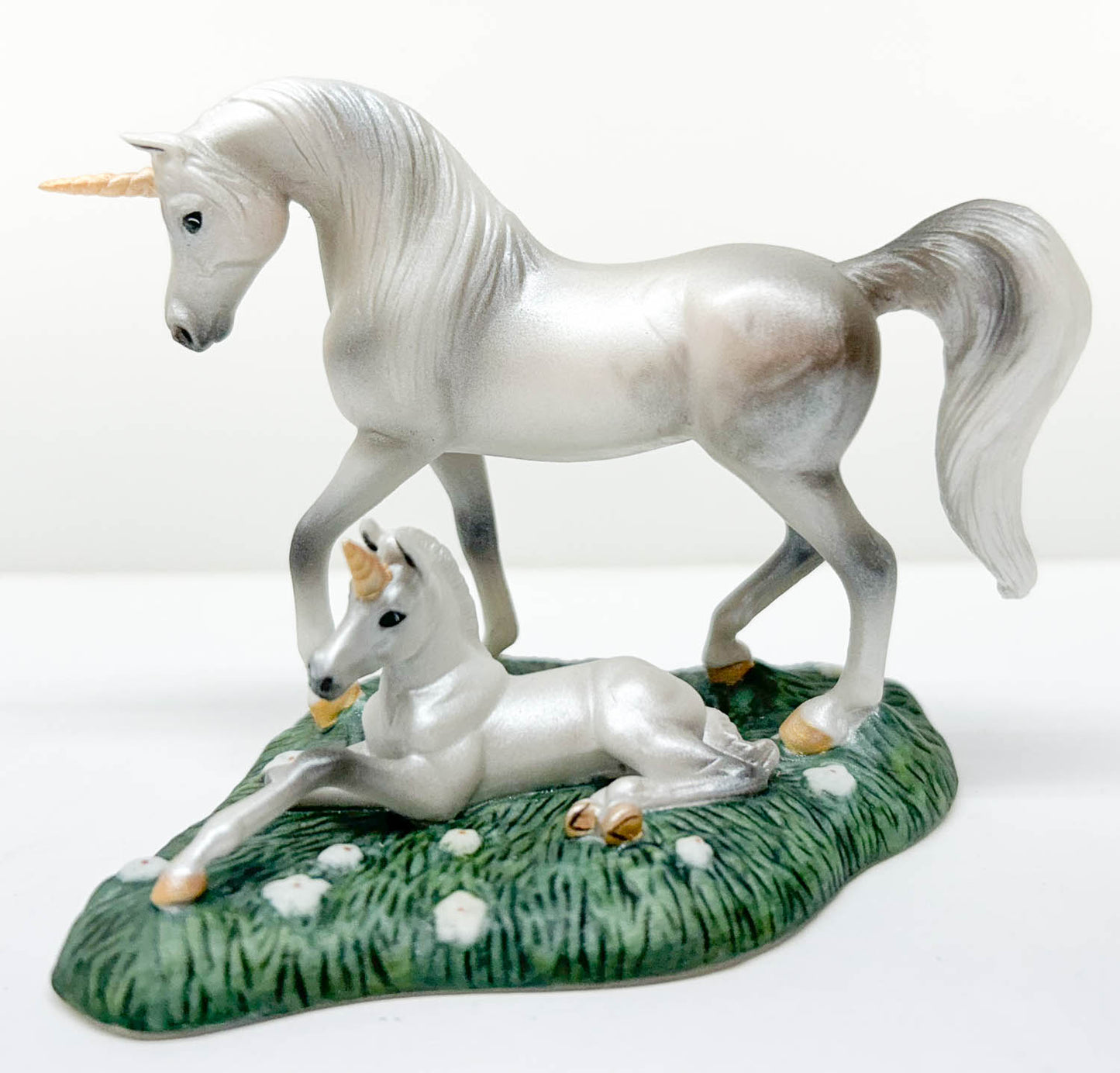 Walking Arabian and Lying Foal ~ Isabel & Chloe - BF Porcelain