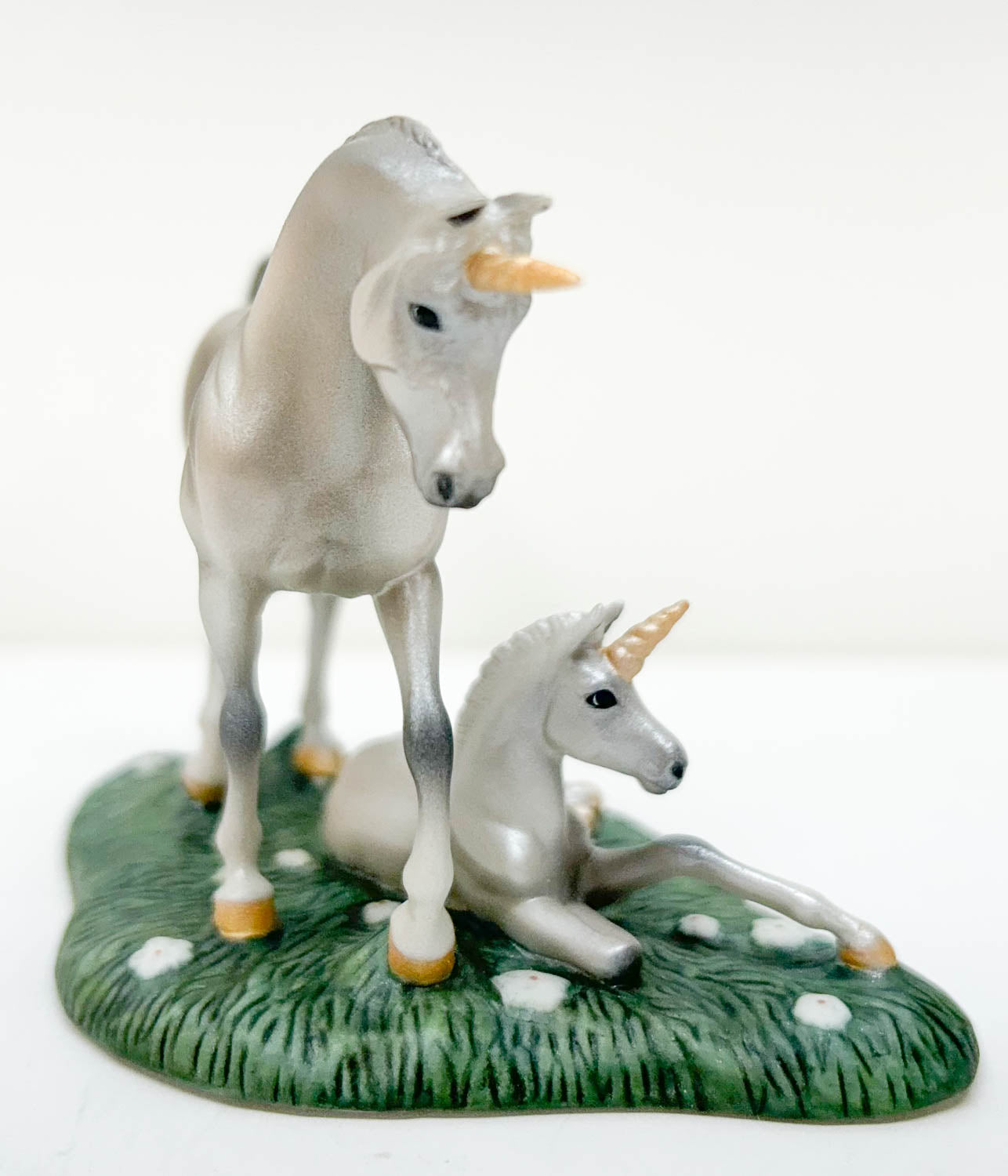 Walking Arabian and Lying Foal ~ Isabel & Chloe - BF Porcelain