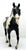 Stock Horse Mare, Black Pinto - JC Penney SR