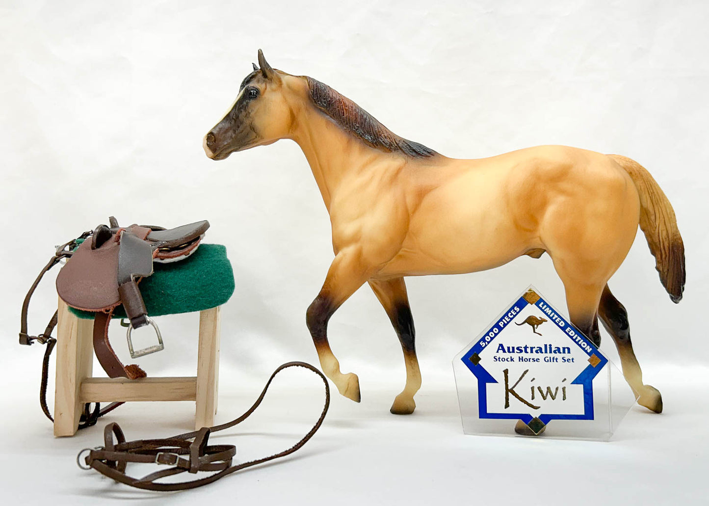 Stock Horse Stallion ~ Kiwi, Australian Horse and Saddle Set