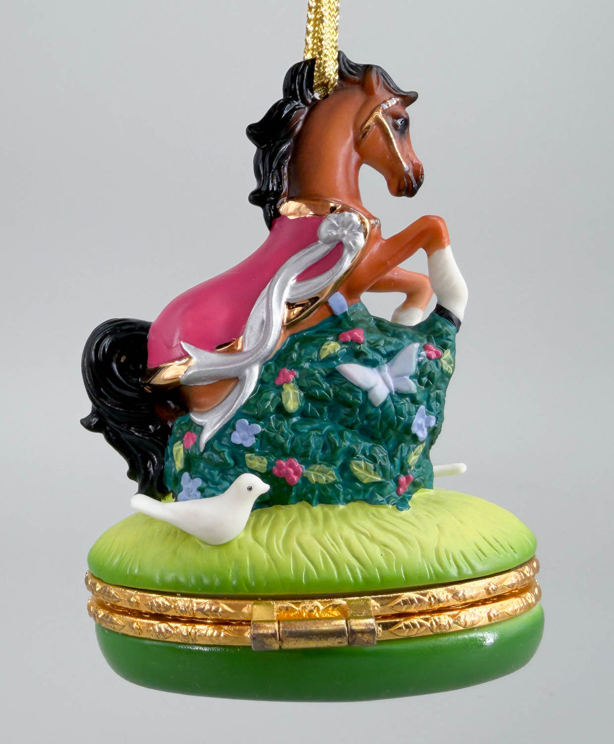 2008 Holiday Christmas Keepsake Ornament - PORCELAIN - 1st in the Series