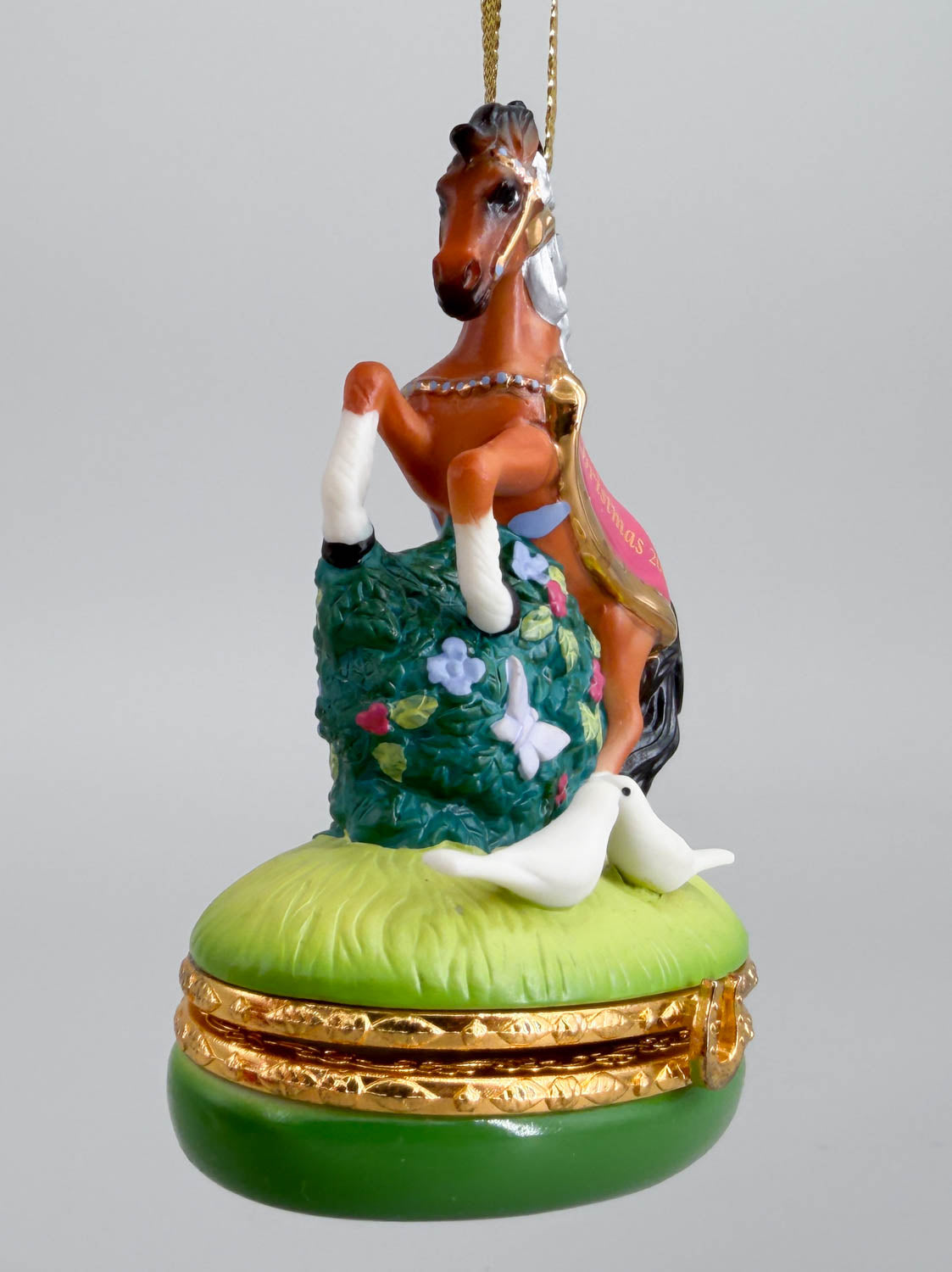 2008 Holiday Christmas Keepsake Ornament - PORCELAIN - 1st in the Series
