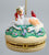 2010 Holiday Golden Memories Treasure Box Ornament - PORCELAIN
