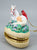 2010 Holiday Golden Memories Treasure Box Ornament - PORCELAIN