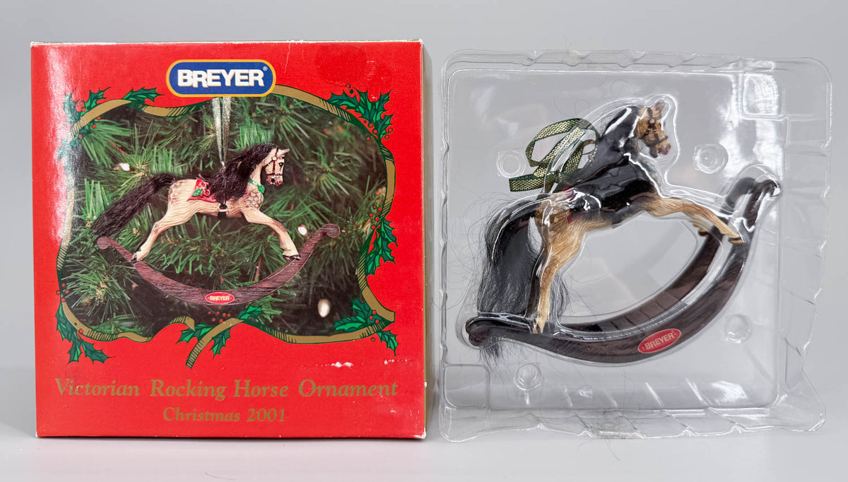 2001 Holiday Victorian Holiday Ornament, Buckskin Rocking Horse