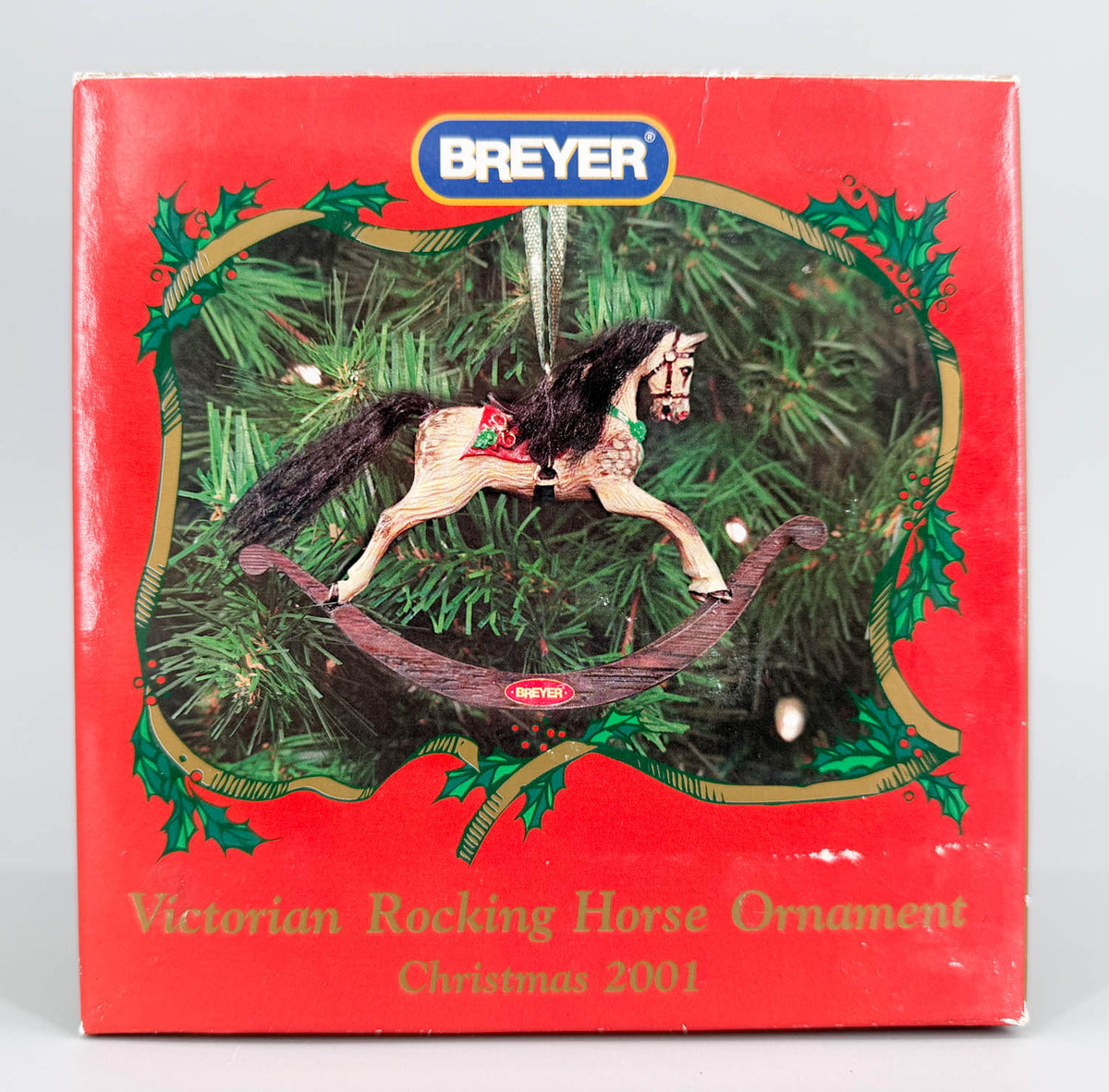 2001 Holiday Victorian Holiday Ornament, Buckskin Rocking Horse