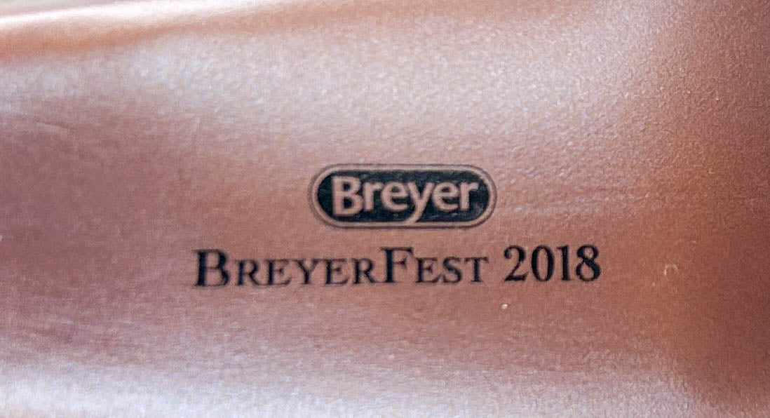 Walking Thoroughbred ~ Brass Hat - 2018 BreyerFest Celebration Horse