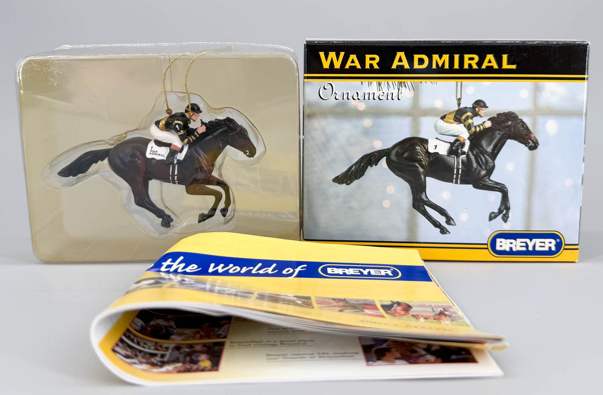 2003 Holiday Famous Racehorses Ornament ~ War Admiral