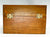 Horse Trinket/ Tack Box w/ Top Photo Showing Wixom Team in Harness