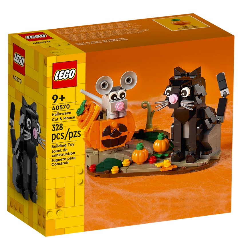 LEGO® Halloween Cat & Mouse #40570 328 Pieces