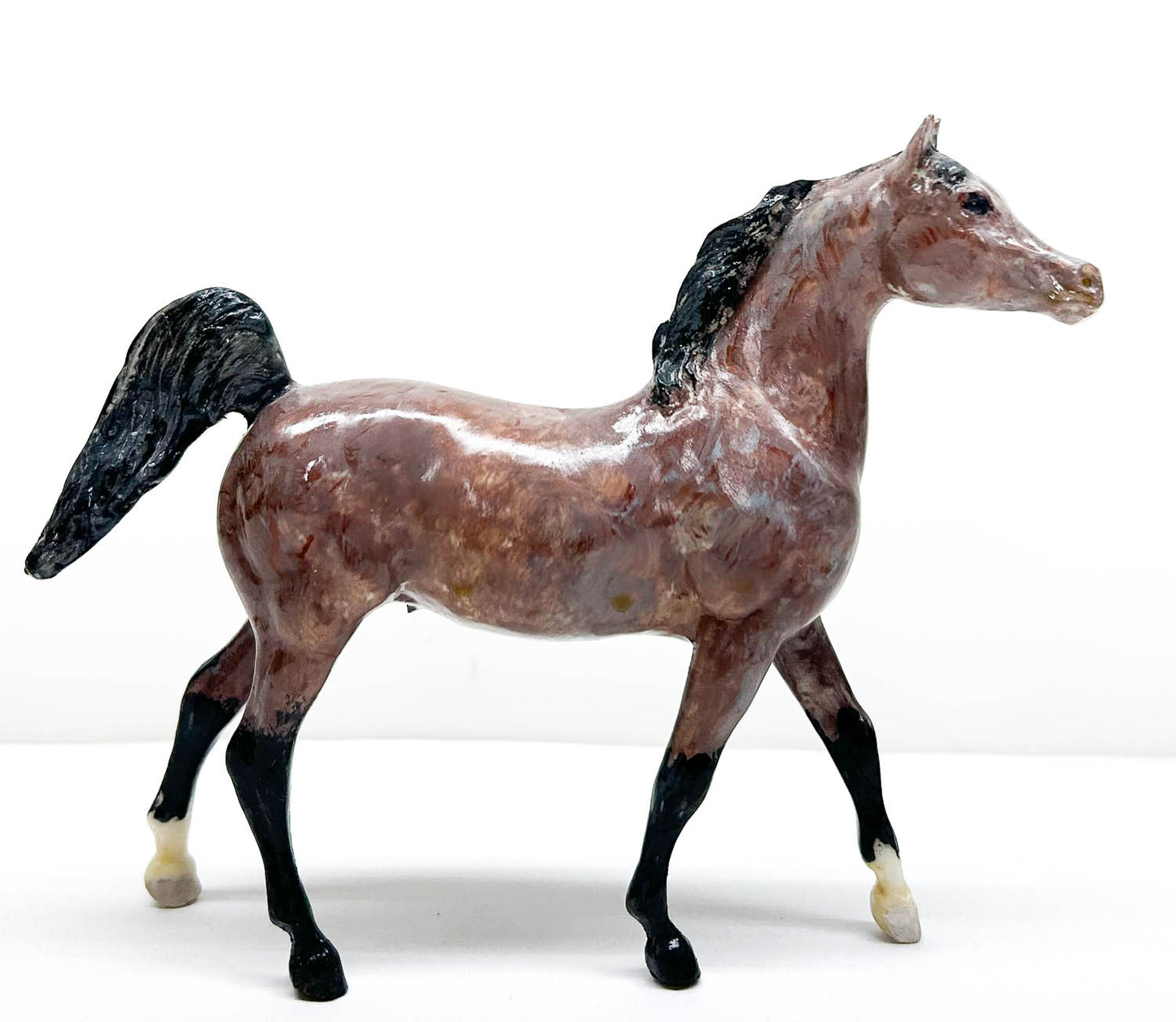 Arabian Stallion, Bay Roan - Body Previously Customized