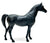 Proud Arabian Mare, Black - Body Previously Customized