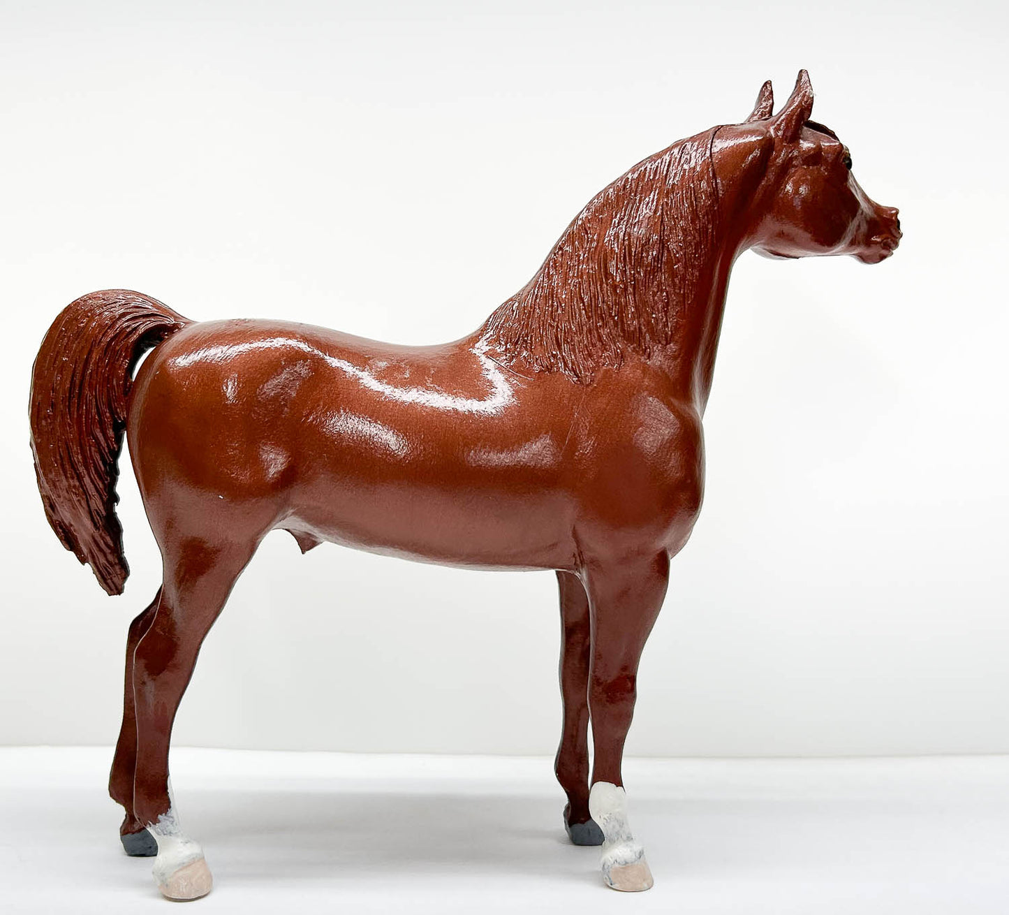 Proud Arabian Stallion, Copper Chestnut - Body Previously Customized