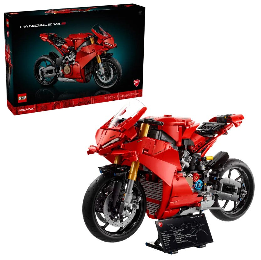 LEGO® Technic™ Ducati Panigale V4 S Motorcycle #42202 1603 Pieces
