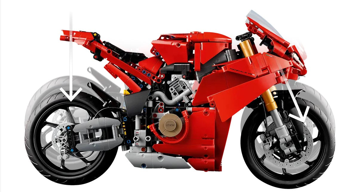 LEGO® Technic™ Ducati Panigale V4 S Motorcycle #42202 1603 Pieces