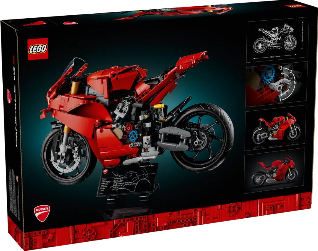 LEGO® Technic™ Ducati Panigale V4 S Motorcycle #42202 1603 Pieces