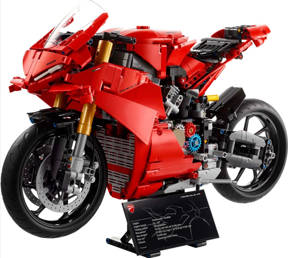 LEGO® Technic™ Ducati Panigale V4 S Motorcycle #42202 1603 Pieces