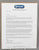 2012 Premier Club Paperwork, Including Desatado Sketch
