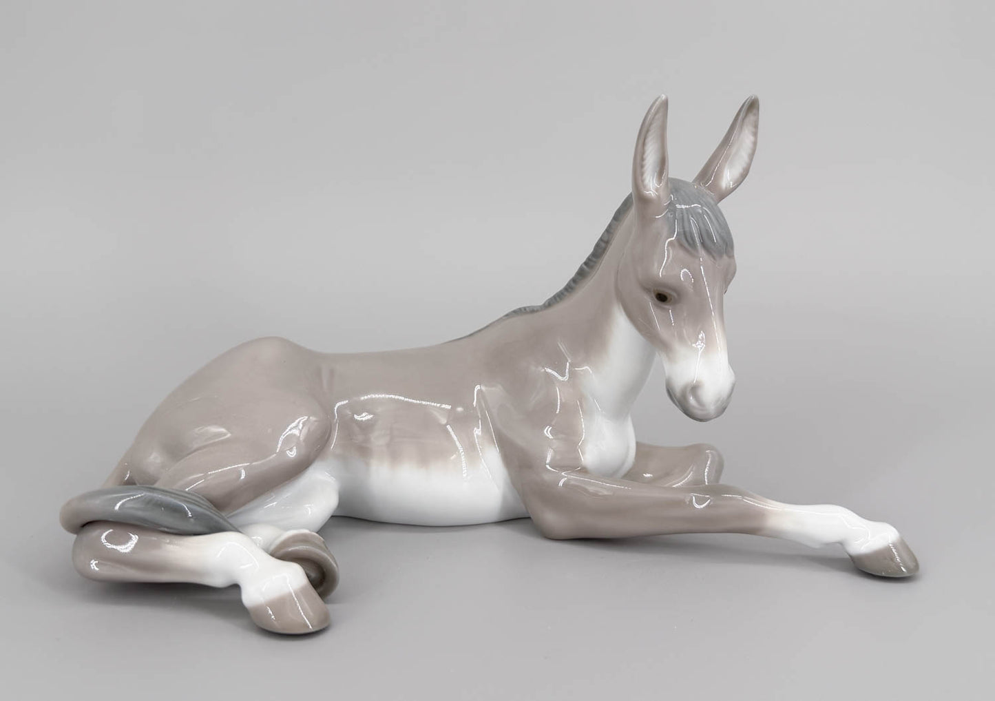 Lladró Lying Donkey