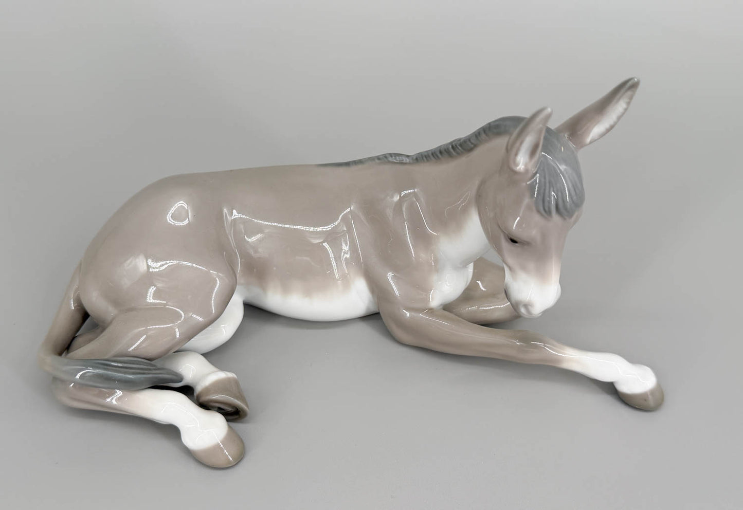 Lladró Lying Donkey