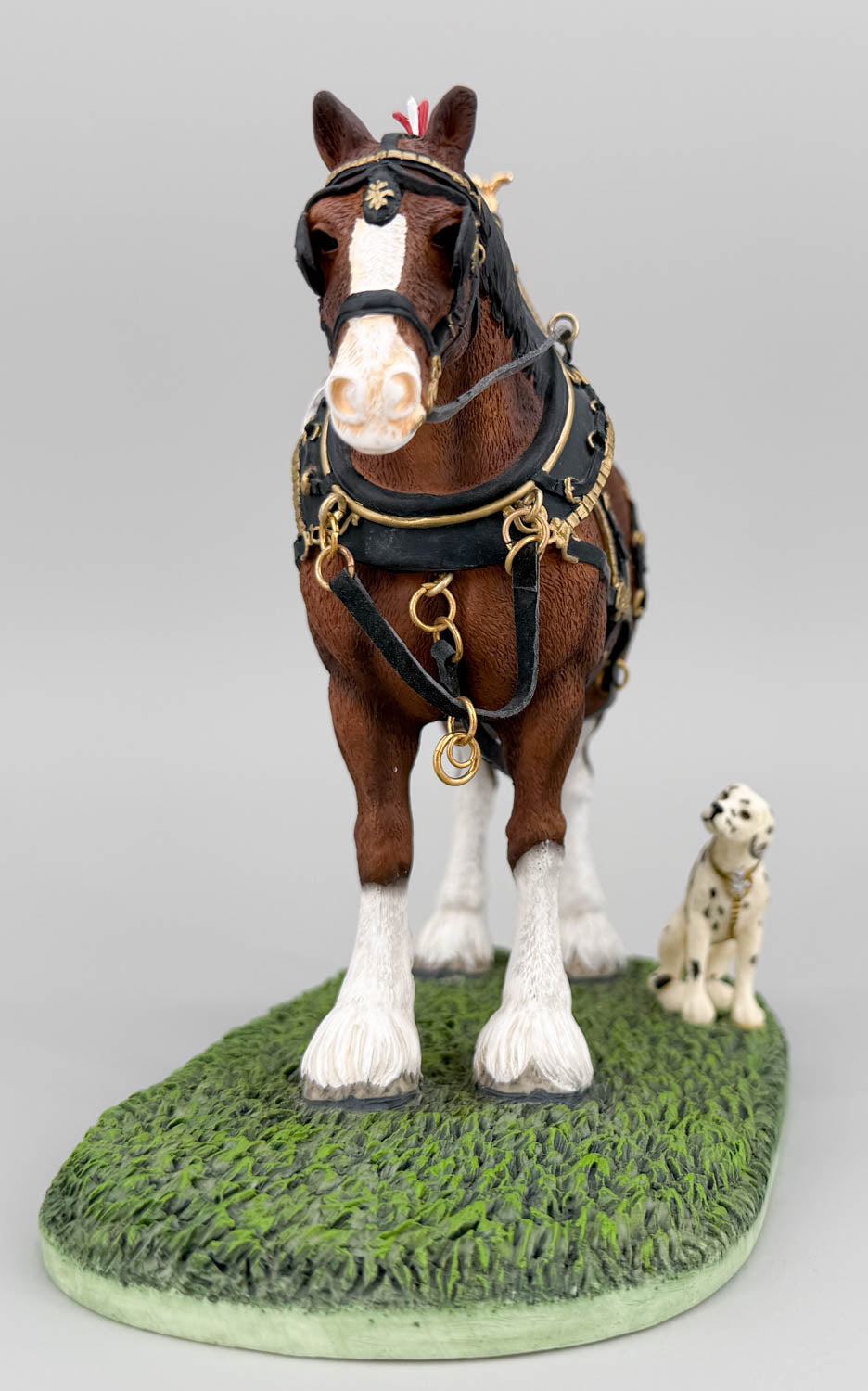 Anheuser-Busch "Full Parade Dress" Clydesdale and Dalmatian