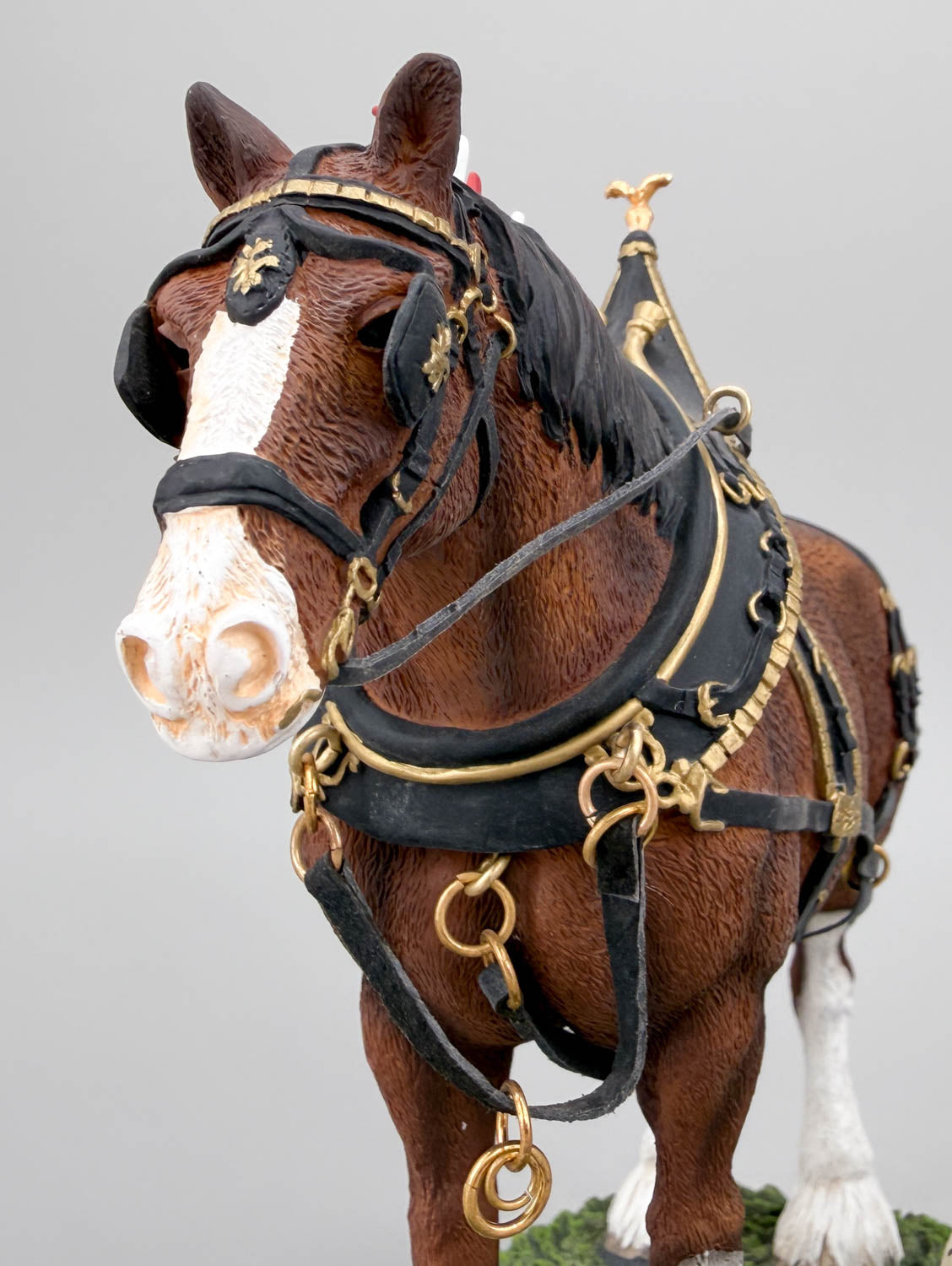 Anheuser-Busch "Full Parade Dress" Clydesdale and Dalmatian