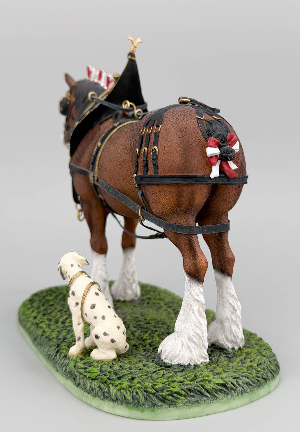 Anheuser-Busch "Full Parade Dress" Clydesdale and Dalmatian