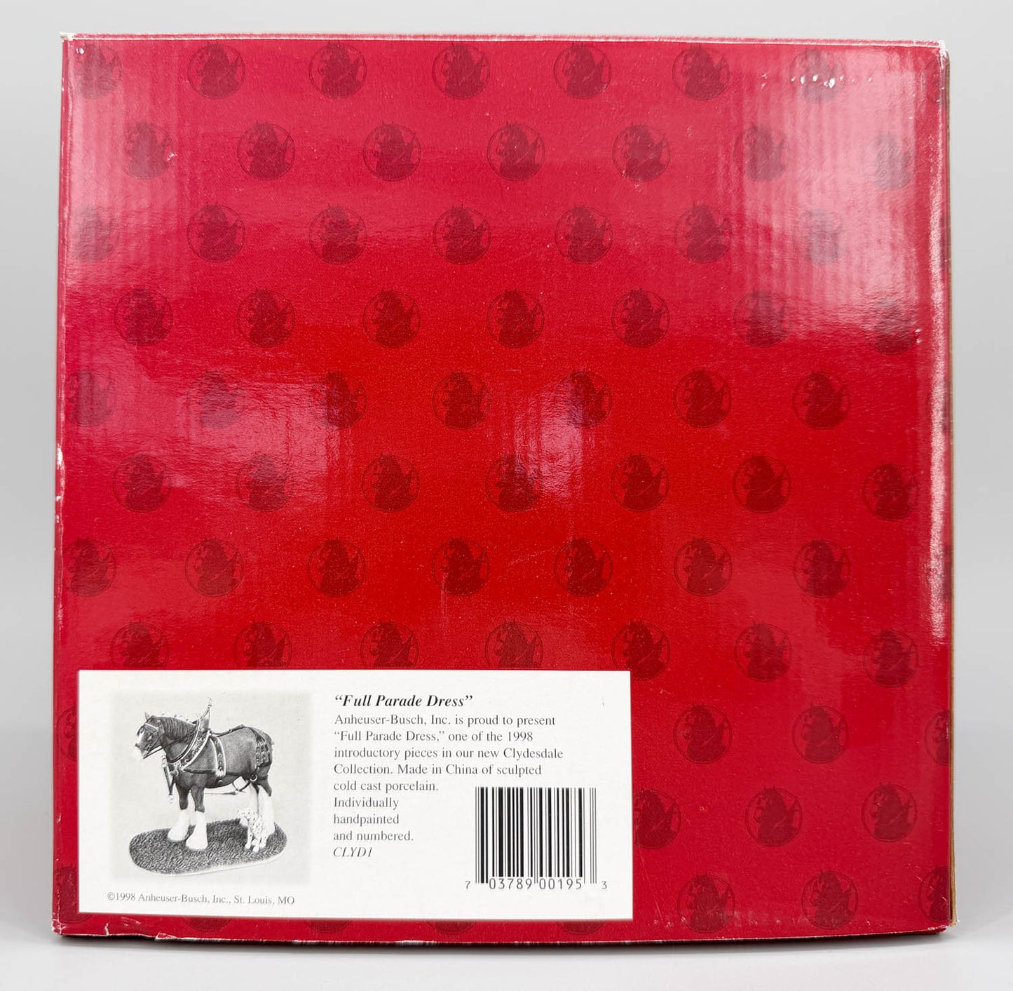 Anheuser-Busch "Full Parade Dress" Clydesdale and Dalmatian