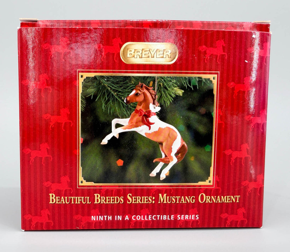2011 Holiday Beautiful Breeds Christmas Ornament, Mustang - PORCELAIN