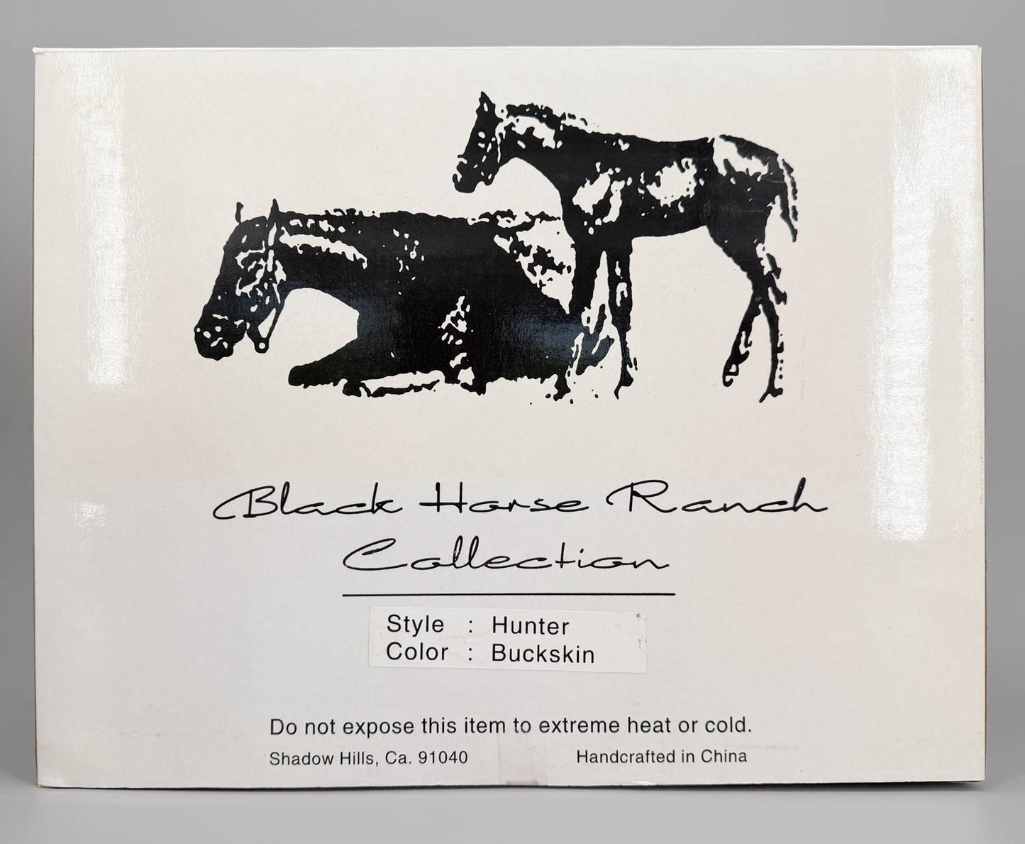 Hunter, Buckskin - Black Horse Ranch Resin