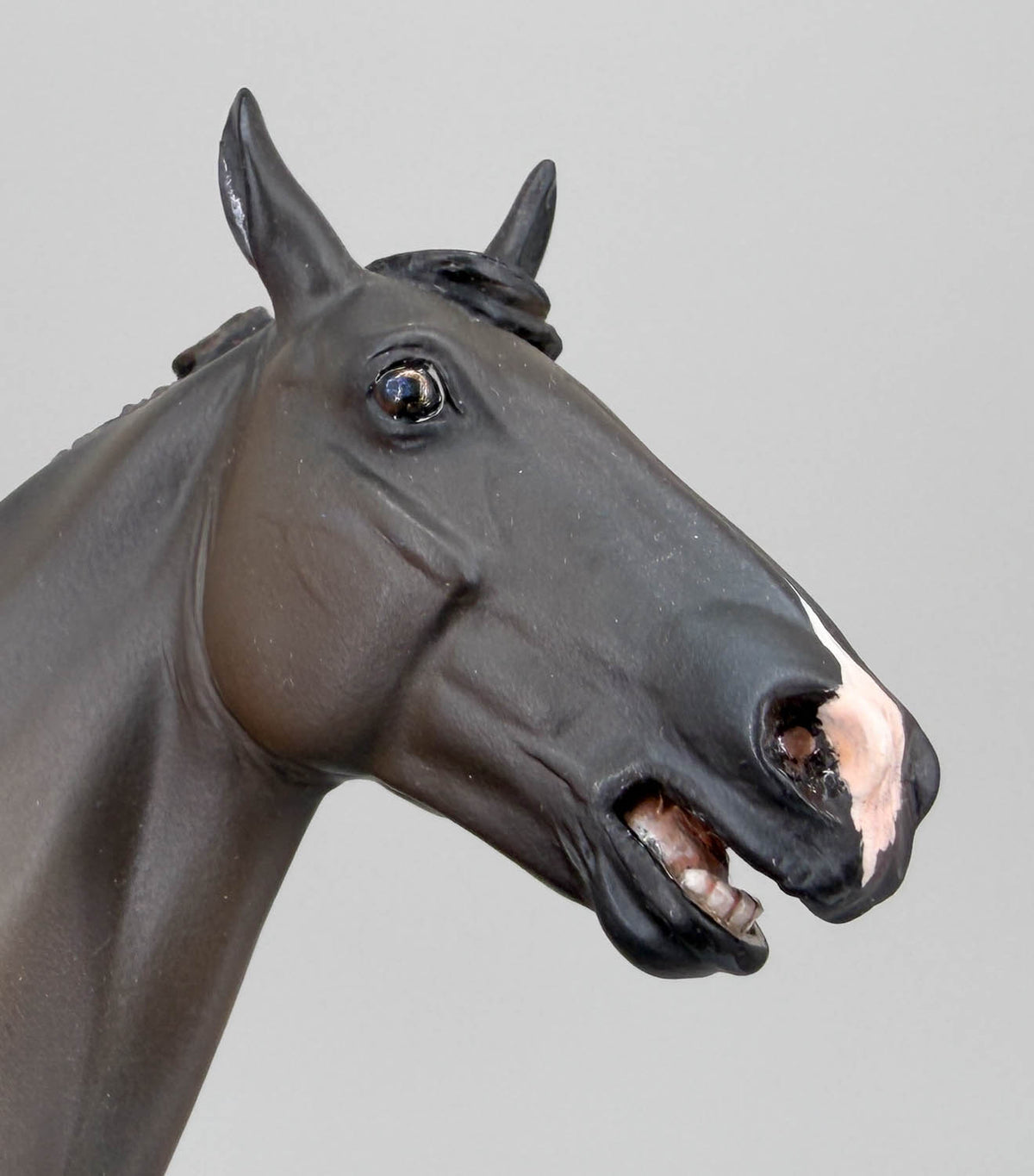 Clover Gymkhana Horse Resin, Sculpted by Airen Chandler, Painted by Sue Kern