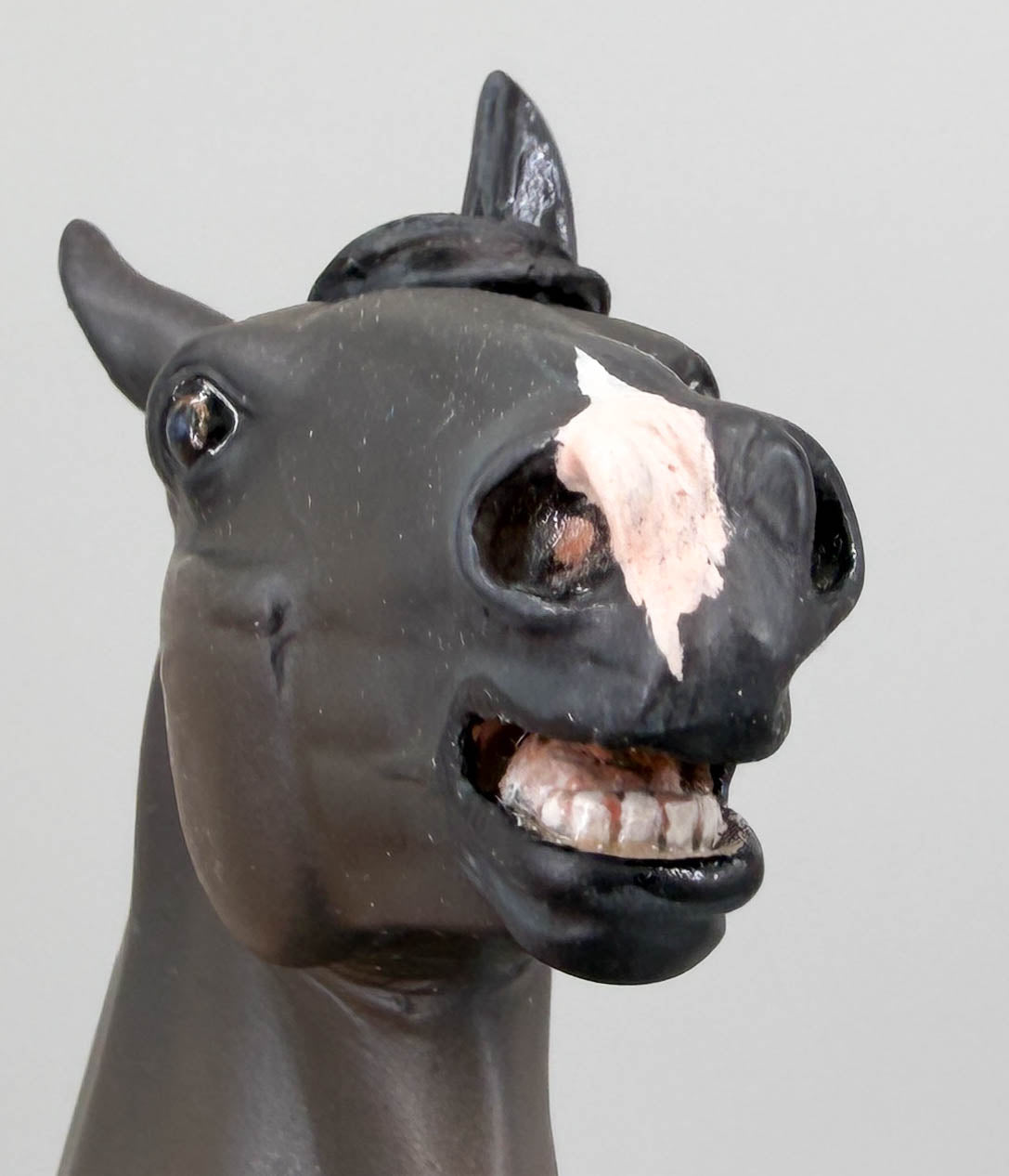 Clover Gymkhana Horse Resin, Sculpted by Airen Chandler, Painted by Sue Kern