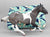 Clover Gymkhana Horse Resin, Sculpted by Airen Chandler, Painted by Sue Kern