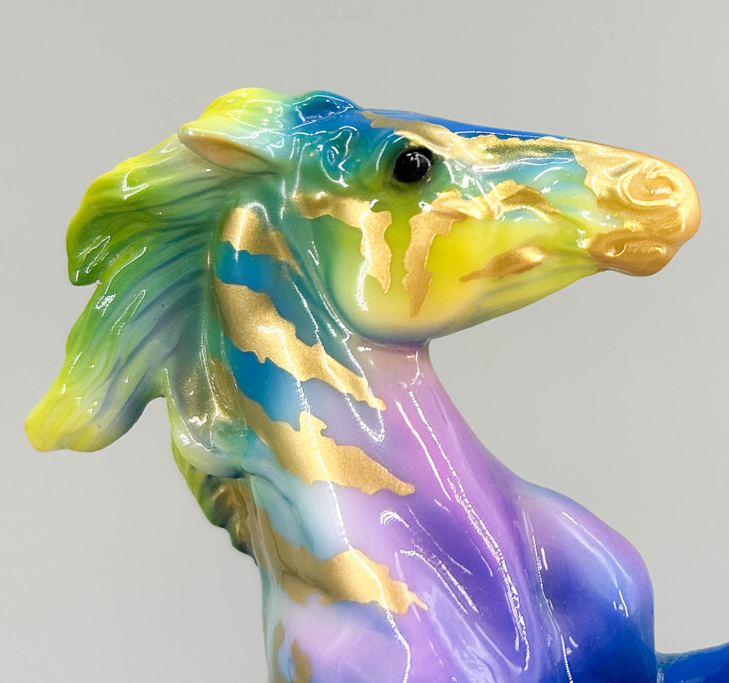 Rearing Mustang, Favrile - Breyerfest 2021 Ltd Ed
