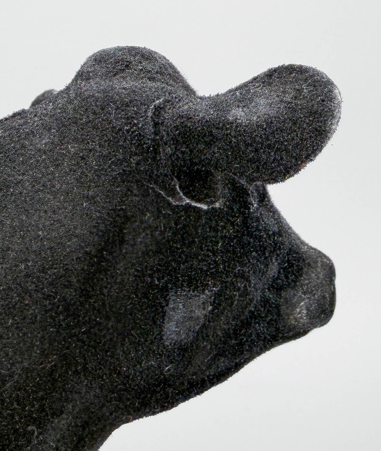 Cow, Holstein - Flocked (Brand Unknown) 1:9 scale