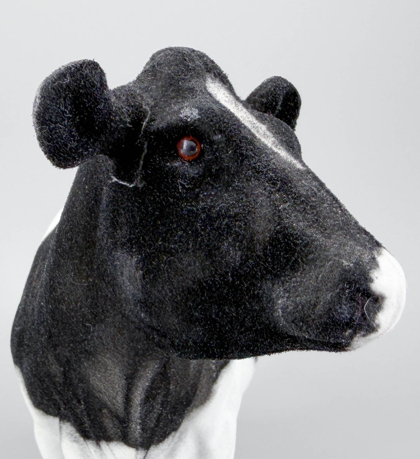 Cow, Holstein - Flocked (Brand Unknown) 1:9 scale