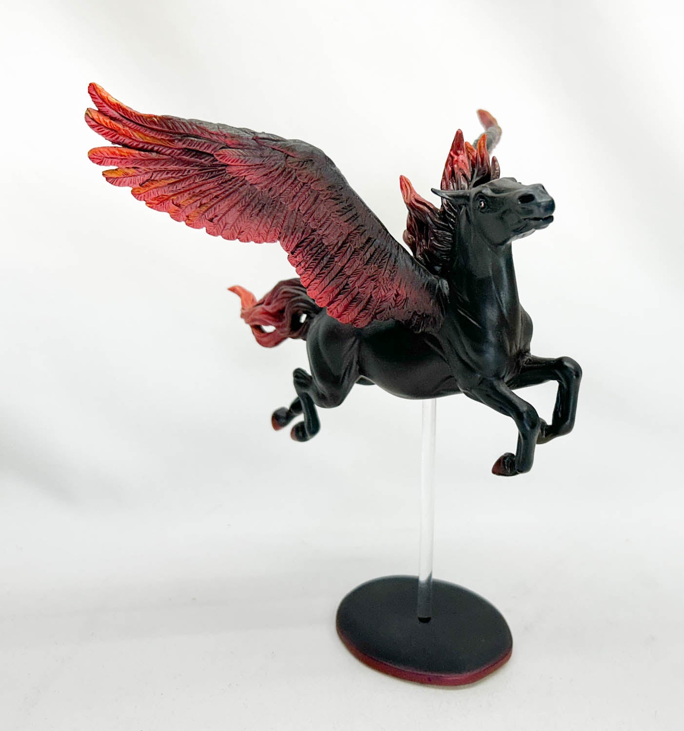 Excelsior Pegasus Resin by Ravyn Maddock, Painted by Sue Kern Thompson