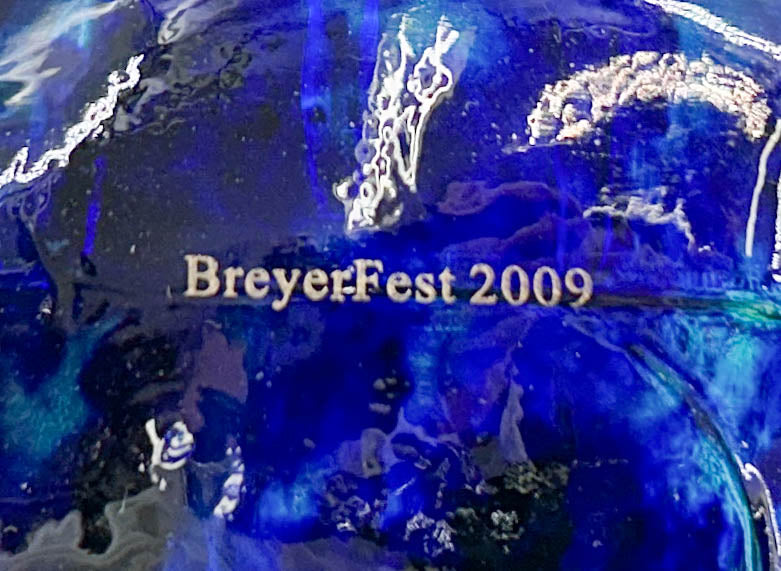 Five Gaiter, Gala - Breyerfest Translucent Decorator - BreyerFest 2009 SR