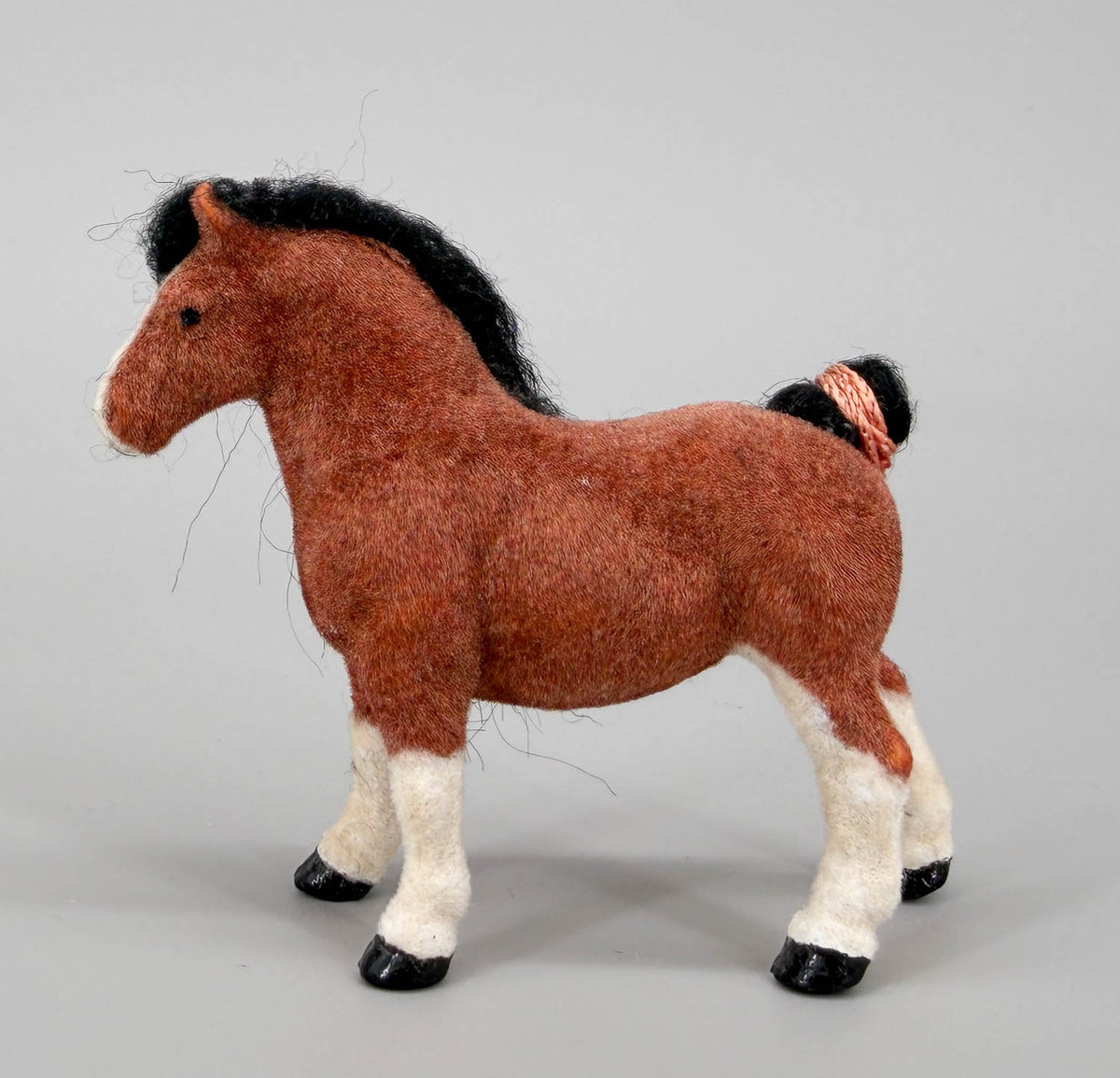 G1 Draft Horse, Custom Flocked Bay