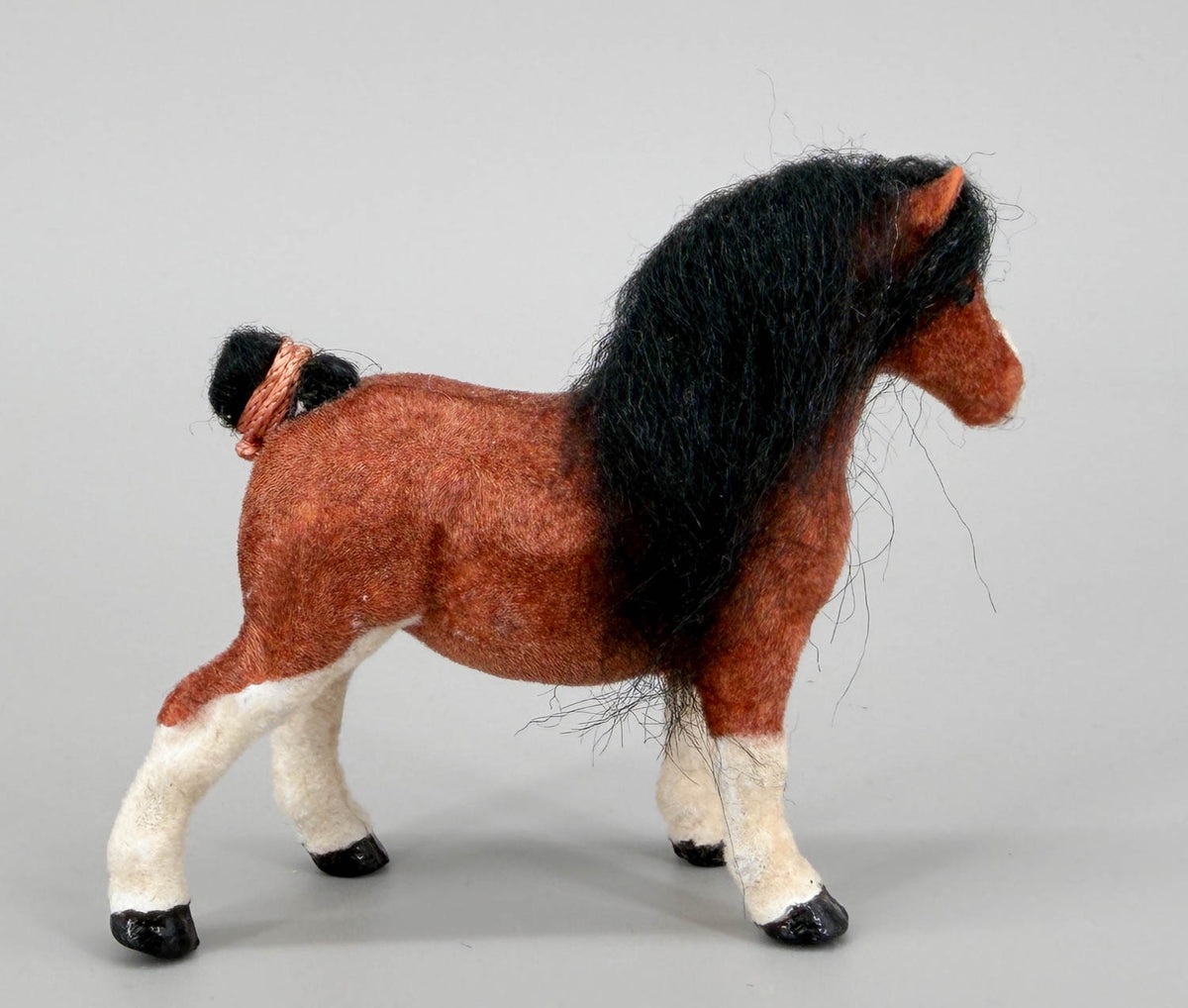 G1 Draft Horse, Custom Flocked Bay
