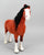 Clydesdale Mare, Vintage Custom FLOCKY