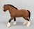 Clydesdale Stallion, Vintage Custom FLOCKY