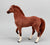 Hartland Polo Pony - Vintage Custom Flocked Chestnut