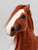 Hartland Polo Pony - Vintage Custom Flocked Chestnut