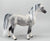 Proud Arabian Mare, Custom Flocked Dapple Grey