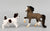 Jack Russell, Flocked Brown Spotted - BreyerFest 2001 SR