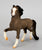 Prancing Morgan, Flocked Grey - BreyerFest 2001 SR