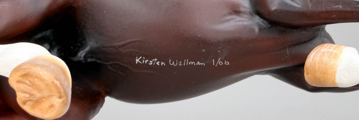 Freedom, Arabian Resin, Sculpted by Kitty Cantrell, Painted by Kirsten Wellman