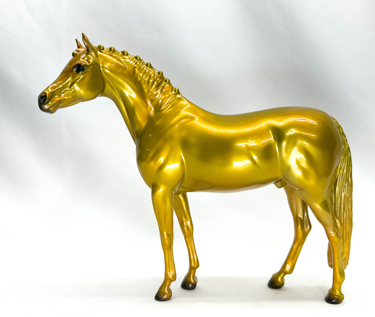 German Riding Pony ~ Gabriel, Gold - 2022 Christmas Web Special + Pony Pouch