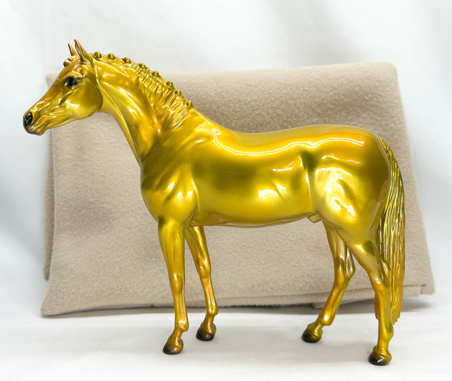 German Riding Pony ~ Gabriel, Gold - 2022 Christmas Web Special + Pony Pouch